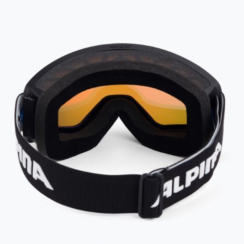 Gogle narciarskie Alpina Narkoja Q-Lite black/orange