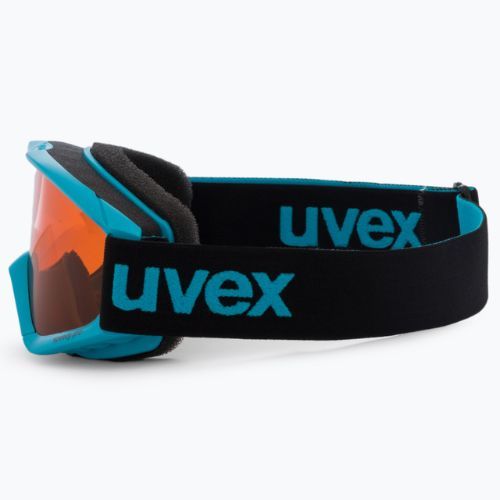 Gogle narciarskie dziecięce UVEX Speedy Pro blue/lasergold