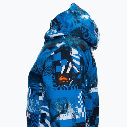 Kurtka snowboardowa dziecięca Quiksilver Morton brilliant blue radpack