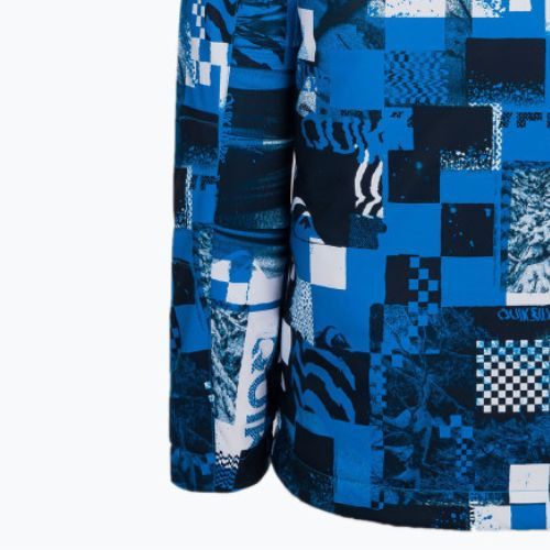 Kurtka snowboardowa dziecięca Quiksilver Morton brilliant blue radpack