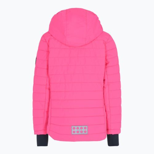Kurtka narciarska dziecięca LEGO Lwjazmine 708 pink