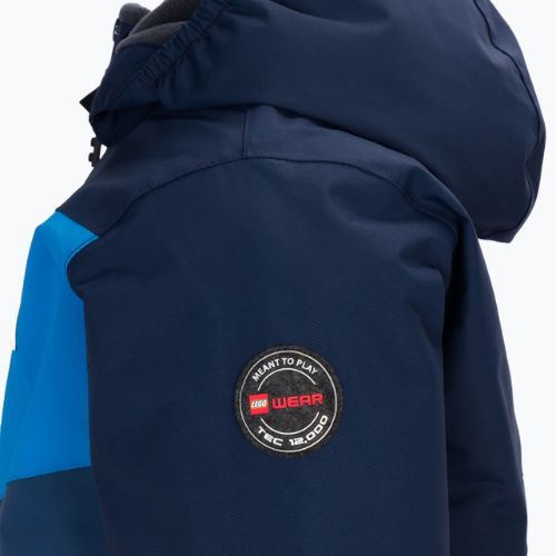 Kurtka narciarska dziecięca LEGO Lwjebel 723 dark navy