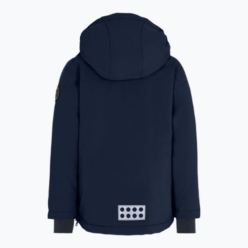 Kurtka narciarska dziecięca LEGO Lwjori 732 dark blue