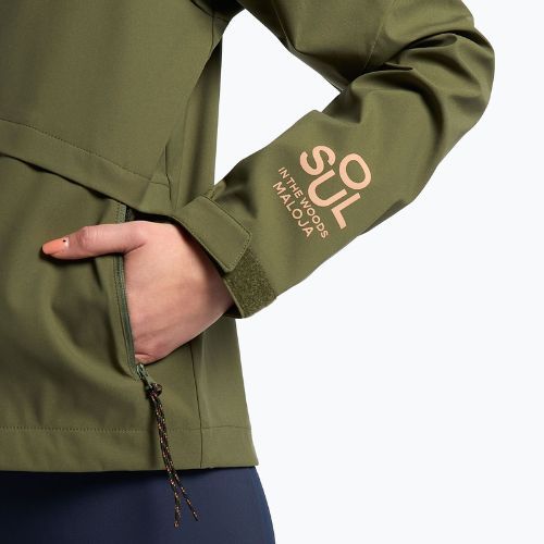 Kurtka softshell damska Maloja KranzmoosM W'S moss