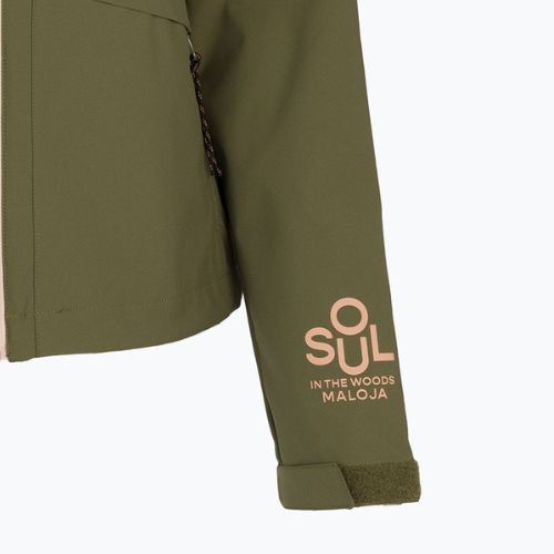Kurtka softshell damska Maloja KranzmoosM W'S moss