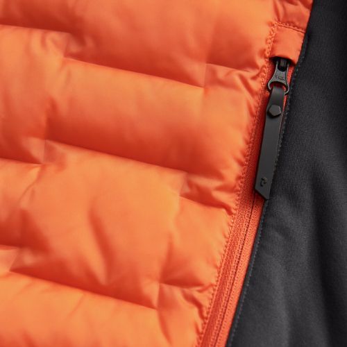 Kurtka hybrydowa męska Peak Performance M Argon Hybrid Hood zeal orange