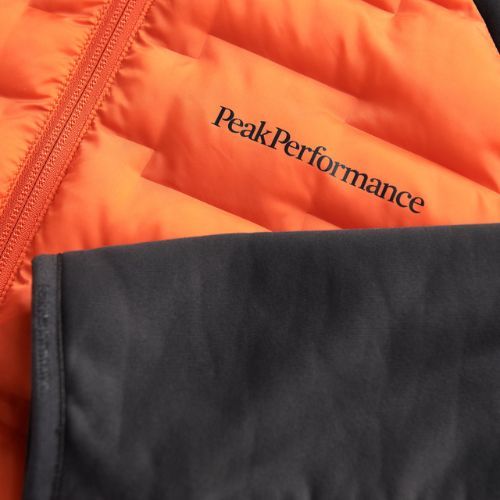 Kurtka hybrydowa męska Peak Performance M Argon Hybrid Hood zeal orange