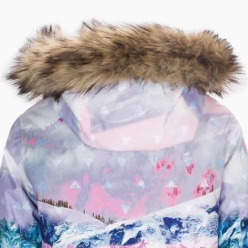 Kurtka snowboardowa dziecięca ROXY Jet Ski SE Girl bright white pyrennes