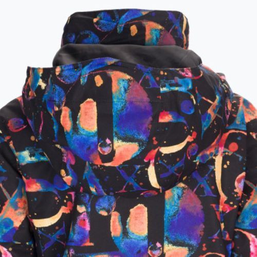 Kurtka snowboardowa dziecięca ROXY Jetty Girl true black magic carpet