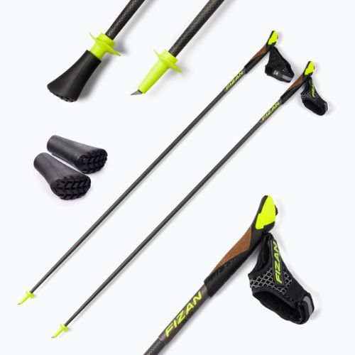 Kije nordic walking Fizan Carbon 3K grey S21 CA08