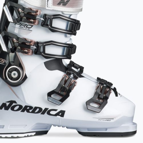 Buty narciarskie damskie Nordica Pro Machine 105 W white/black/pink
