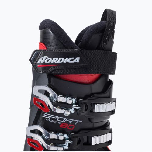 Buty narciarskie męskie Nordica Sportmachine 80 black/anthracite/red