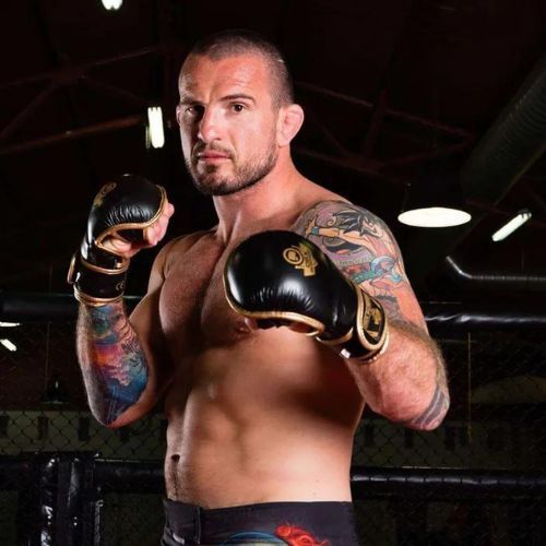 Rękawice sparingowe do treningu MMA DBX BUSHIDO czarne Arm-2011D-M