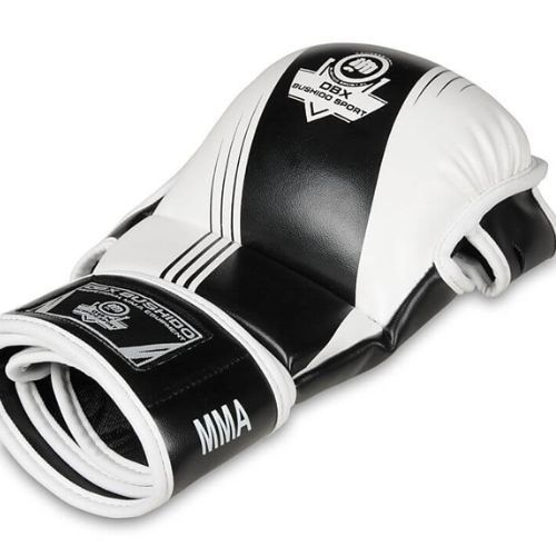 Rękawice sparingowe Mma Krav Maga DBX BUSHIDO czarno-białe Arm-2011A-L/XL