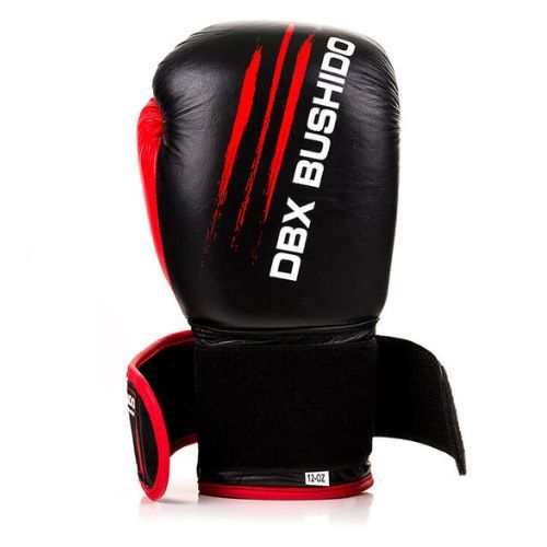 Rękawice treningowe sparingowe DBX BUSHIDO skóra czarne ARB-415