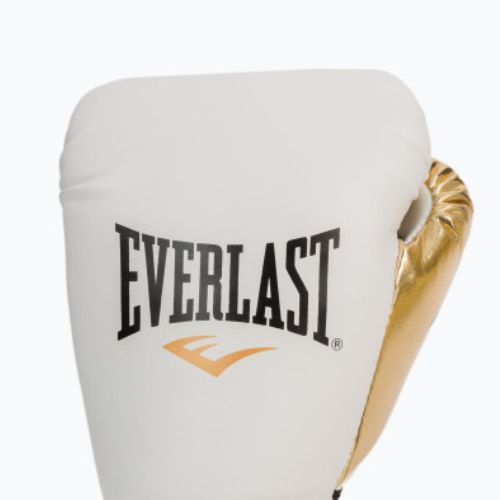 Rękawice bokserskie męskie Everlast Powerlock Pu białe 2200