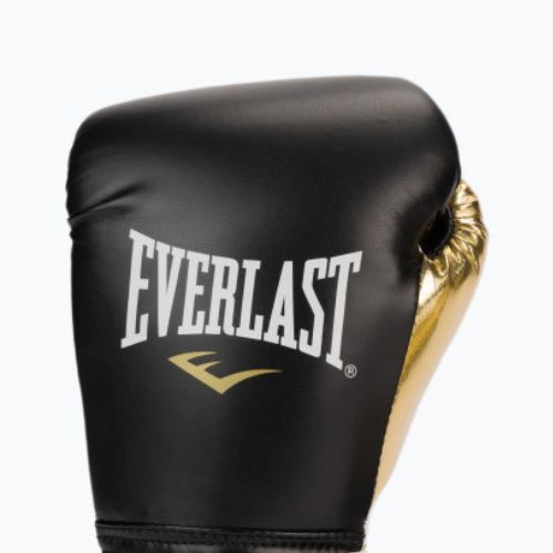 Rękawice bokserskie męskie Everlast Powerlock Pu czarne 2200