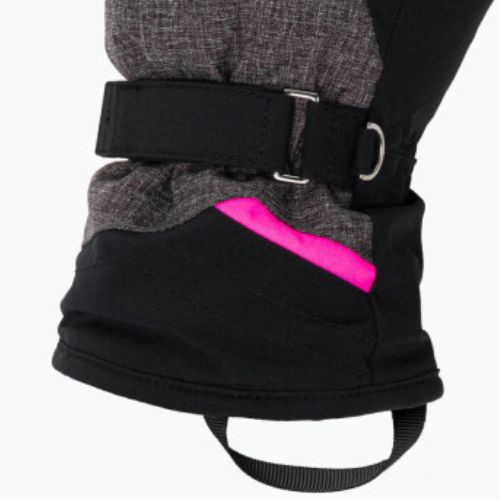Rękawice narciarskie damskie Reusch Hannah R-TEX XT blck/blck melang/pink glo