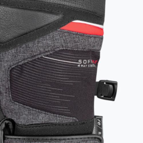Rękawice narciarskie Reusch Storm R-TEX XT black/black melange/fire red