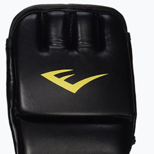 Rękawice grapplingowe z kciukiem męskie Everlast MMA Gloves czarne EV7562