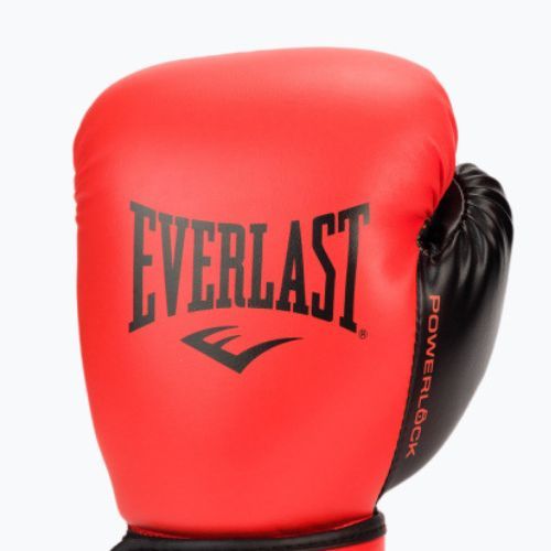 Rękawice bokserskie męskie Everlast Powerlock Pu czerwone EV2200
