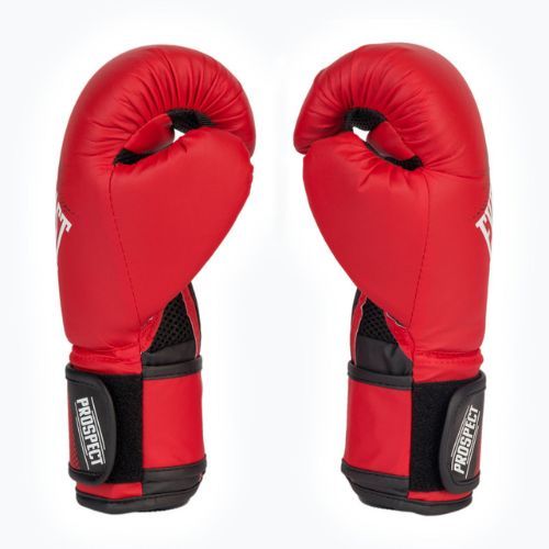 Rękawice bokserskie dziecięce Everlast junior Pu Prospect Gloves czerwone EV4600