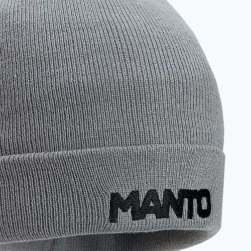Czapka zimowa MANTO Logotype 21 szary