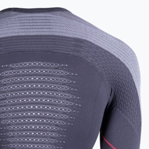 Bluza termoaktywna męska UYN Evolutyon UW Shirt charcoal/white/red