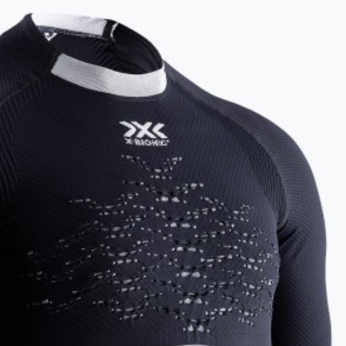 Bluza termoaktywna męska X-Bionic The Trick 4.0 Run opal black/arctic white