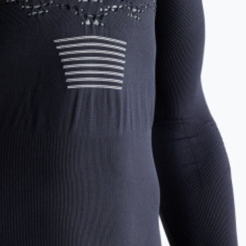 Bluza termoaktywna męska X-Bionic The Trick 4.0 Run opal black/arctic white