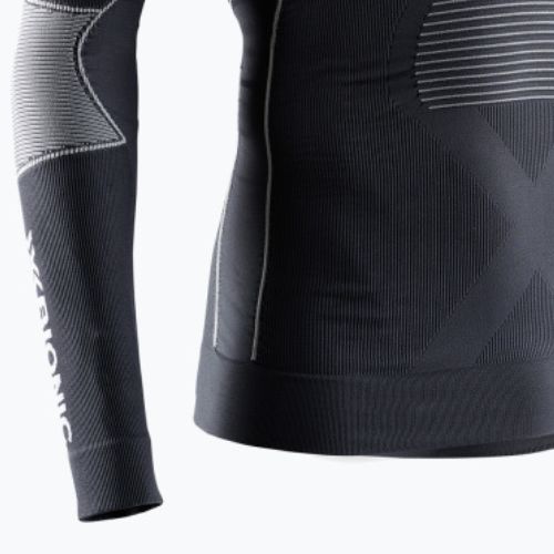 Longsleeve termoaktywny męski X-Bionic Energy Accumulator 4.0 black/black