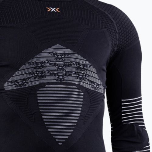 Bluza termoaktywna męska X-Bionic Energizer 4.0 opal black/arctic white