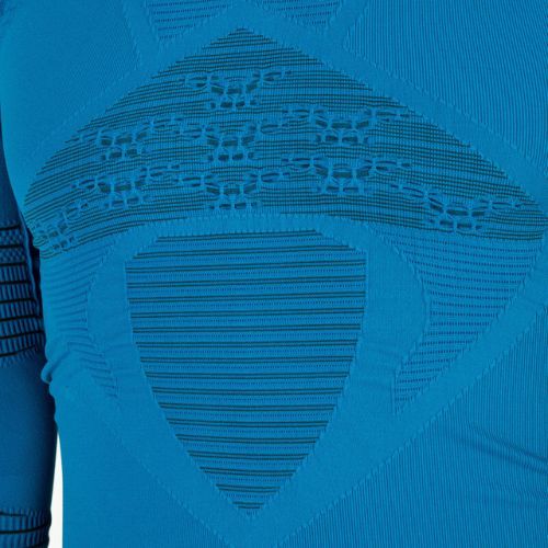 Longsleeve termoaktywny męski X-Bionic Energizer 4.0 teal blue/anthracite