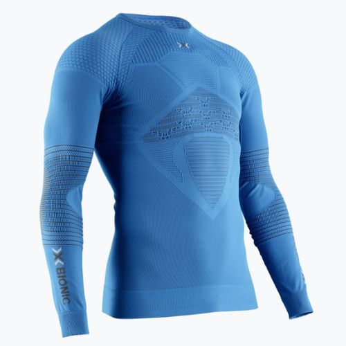 Longsleeve termoaktywny męski X-Bionic Energizer 4.0 teal blue/anthracite