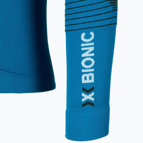 Longsleeve termoaktywny męski X-Bionic Energizer 4.0 teal blue/anthracite