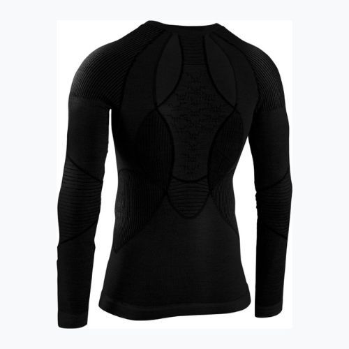 Longsleeve termoaktywny męski X-Bionic Apani 4.0 Merino black/black