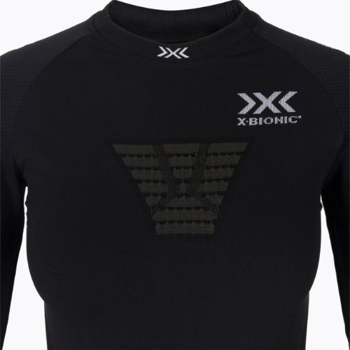 Longsleeve termoaktywny damski X-Bionic Invent 4.0 Run Speed black/charcoal