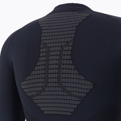 Bluza termoaktywna męska X-Bionic Invent 4.0 Run Speed black/charcoal