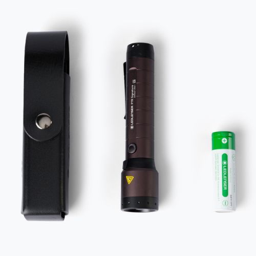 Latarka Ledlenser P7R Signature black