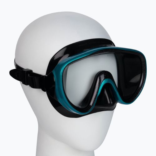 Maska do nurkowania TUSA Sportmask turkusowa/czarna