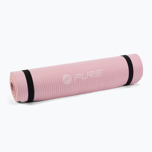 Mata fitness Pure2Improve NBR Mat różowa 3877