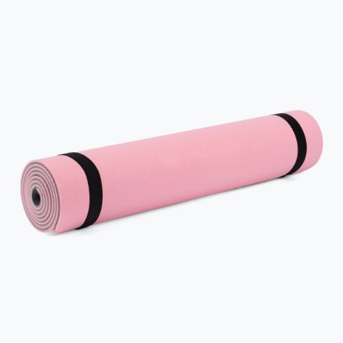Mata do jogi Pure2Improve TPE Joga Mat 6 mm różowa 3599