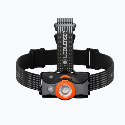 Latarka czołowa Ledlenser MH7 WindowBox black/orange