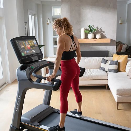 Bieżnia elektryczna Matrix Fitness Treadmill TF50 z konsolą XUR graphite grey