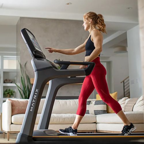 Bieżnia elektryczna Matrix Fitness Treadmill TF50 z konsolą XUR graphite grey
