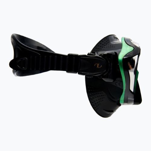 Maska do nurkowania TUSA Paragon S czarna/zielona