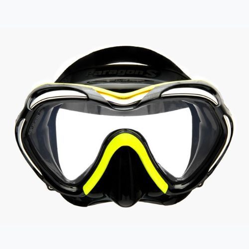 Maska do nurkowania TUSA Paragon S black/yellow