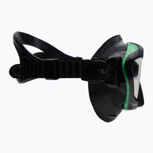 Maska do nurkowania TUSA Paragon czarna/zielona