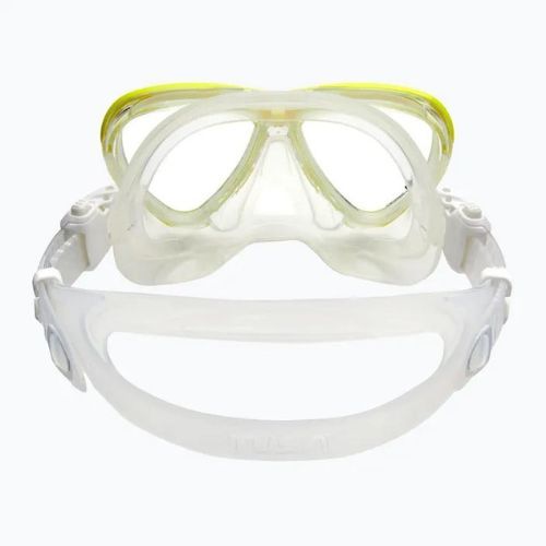 Maska do nurkowania TUSA Intega biała/żółta