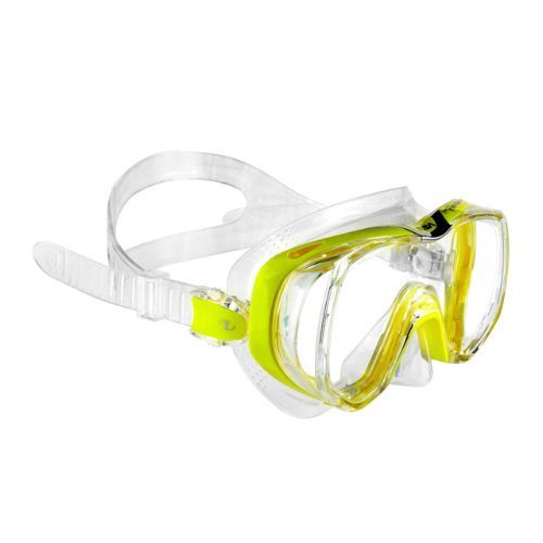 Maska do nurkowania TUSA Tri-Quest FD biała/żółta